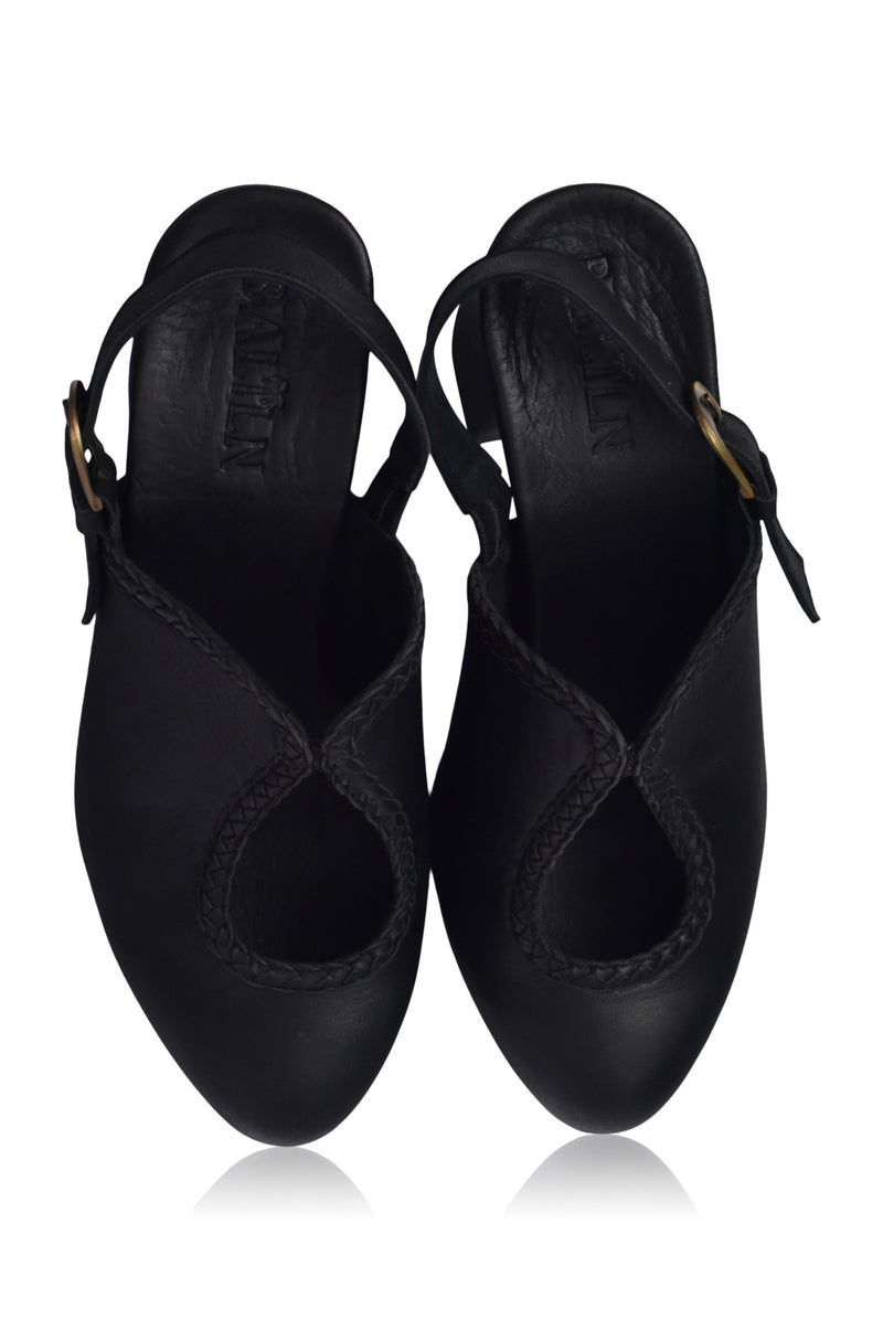 Lola Leather Mules