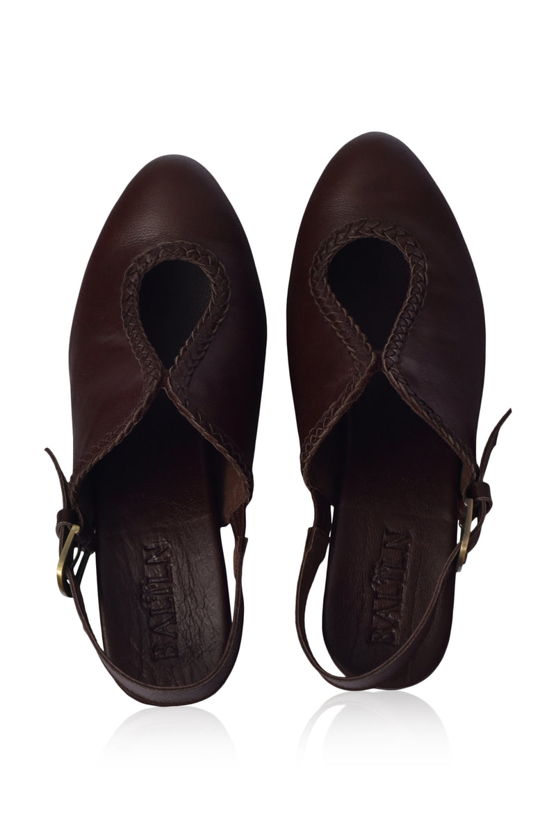 Lola Leather Mules