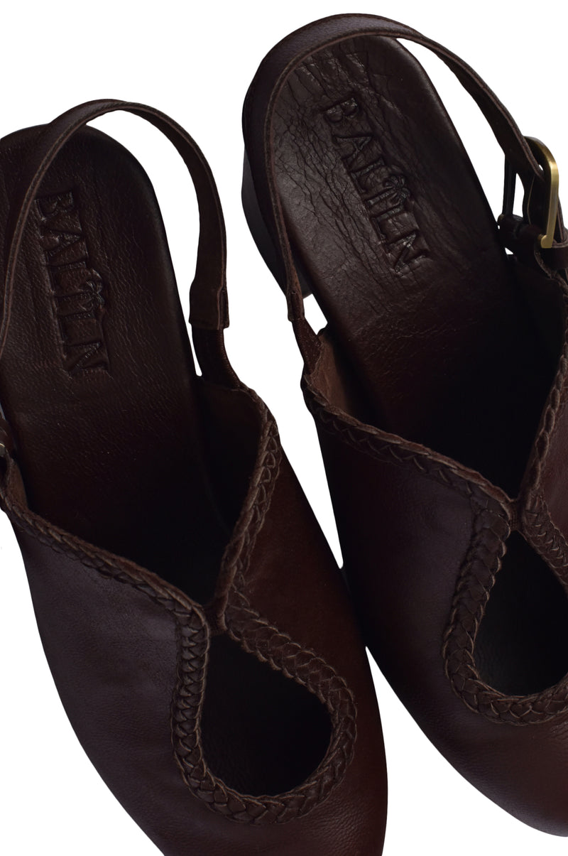 Lola Leather Mules