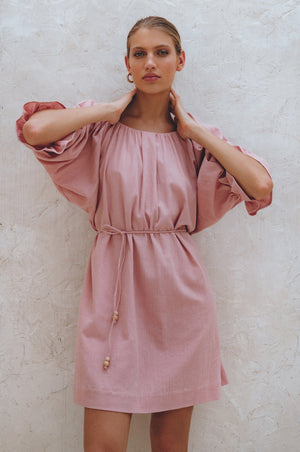 
                  
                    Medea Linen Mini Dress
                  
                