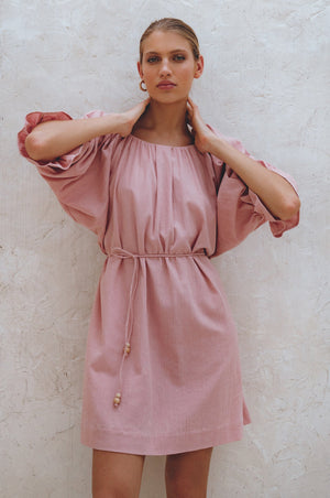 
                  
                    Medea Linen Mini Dress
                  
                