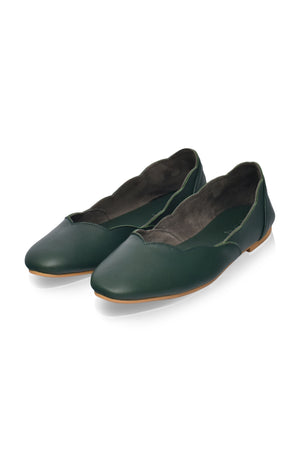 
                  
                    Milan Leather Ballet Flats (Sz. 4 & 11)
                  
                