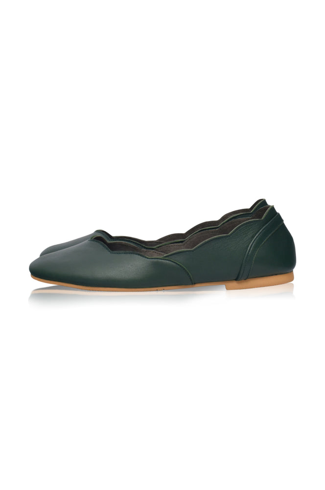 
                  
                    Milan Leather Ballet Flats (Sz. 4 & 11)
                  
                