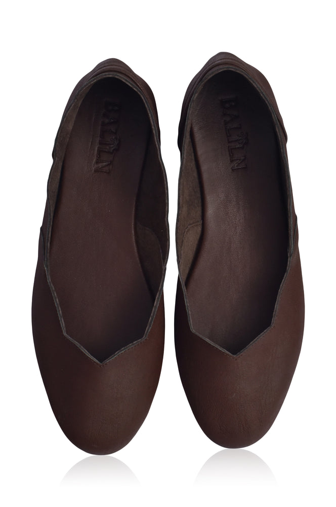 
                  
                    Milan Leather Ballet Flats
                  
                