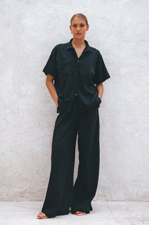 
                  
                    Raya Wide Leg Linen Pants
                  
                