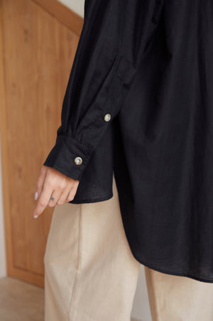 
                  
                    Romania Oversized Linen Shirt
                  
                
