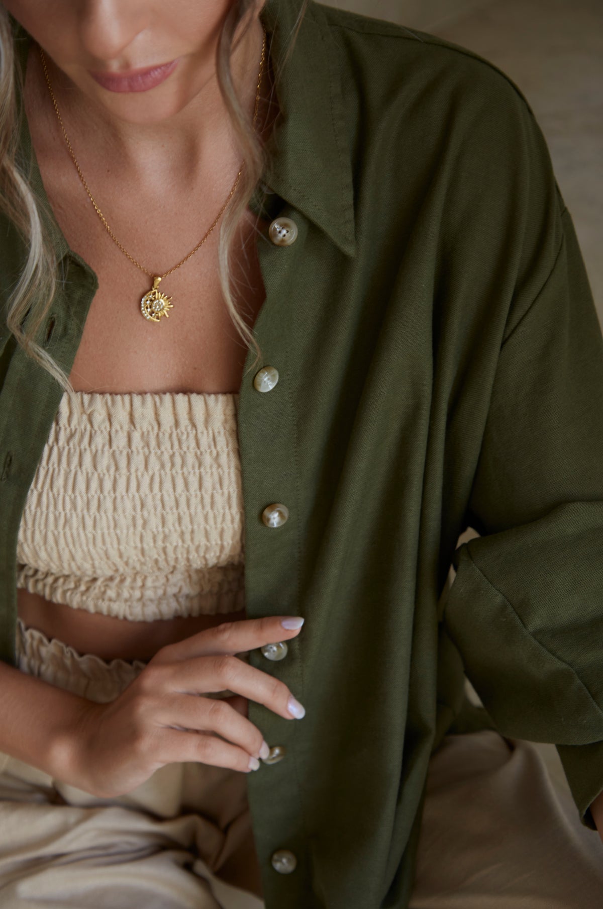 Romania Oversized Linen Shirt