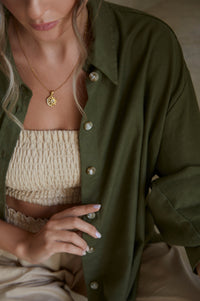 Romania Oversized Linen Shirt