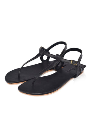 
                  
                    Rosalia T-strap Leather Sandals (Sz. 8.5, 9 & 10)
                  
                